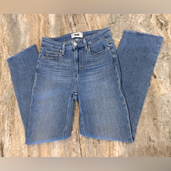Women’s PAIGE Cindy Jean- Raw hem. Size 26 - Picture 2 of 7